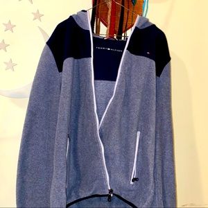 tommy hilfiger fleece zip up